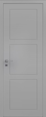 Межкомнатная дверь Мистика MS3 Эмаль, RAL 7035, 600/700/800/900*2000 мм.